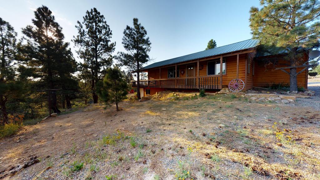 מונטיצ'לו Long View Cabin, Breakfast Deck Overlooking The Canyon! מראה חיצוני תמונה
