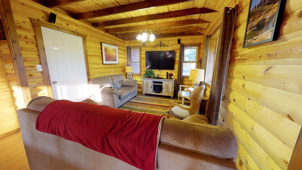 מונטיצ'לו Long View Cabin, Breakfast Deck Overlooking The Canyon! מראה חיצוני תמונה